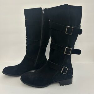 New in Box Naturalizer caro black tall leather boot size 8.5